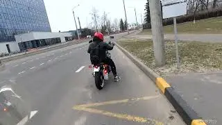 Honda VF750 Magna  and Suzuki SV650 motoride Gomel