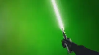 Starwars lightsaber greenscreen HD