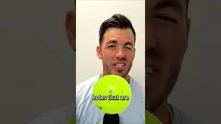 Indoor vs Outdoor Pickleballs. What do you use? #pickleball #justpaddles #indoor #outdoor