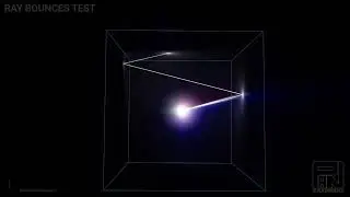 TEST - Ray bounce - Cinema 4D