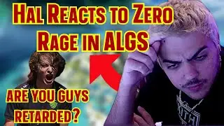 ImperialHal Reacts to Zer0 RAGE During the ALGS Scrims | Apex Legends