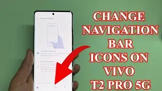 How to Hide Navigation bar icons on vivo T2 pro 5g