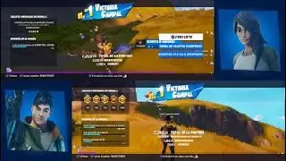 Fortnite Ps4 Pantalla dividida (Spli screen) 2 Victorias consecutivas