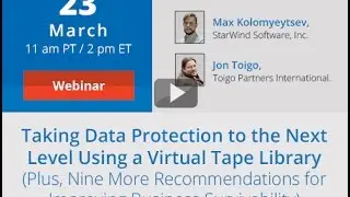 Taking Data Protection to the Next Level Using a Virtual Tape Library