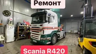 Кратко о том, как я кпп чинил😎scania