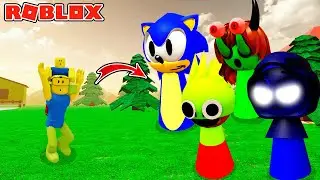 Me CONVIERTO en las VERSIONES más EXTRAÑAS de SPRUNKIS en Roblox