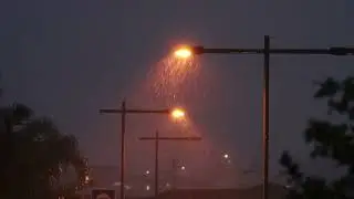 GENTLE Sound Of Heavy Cozy Night Rain to Study, Sleep, Relaxation, Meditation, & Work