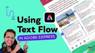 How to Use Text Flow in Adobe Express