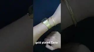 Are you gonna rock this gold watch?