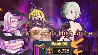 Melascula High Score Final Boss Meliodas Elizabeth 7DS The Seven Deadly Sins Grand Cross SDSGC