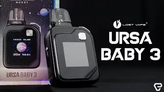 Lost Vape Ursa Baby 3 Unboxing!