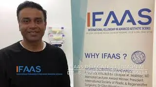 IFAAS Delegate Testimonial - Dr. S. Aravinth | Australia