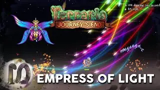 TERRARIA 1.4 JOURNEY'S END - EMPRESS OF LIGHT - NEW HALLOW BOSS - HOW to SUMMON + FIRST REACTION