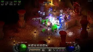 Farmando Baal com Fury Druid usando Windhammer - Diablo 2 Resurrected