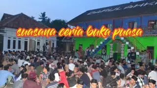 Suasana Buka Puasa Bersama Di Bulan Ramadhan