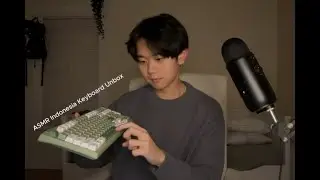 ASMR Indonesia Keyboard Unboxing