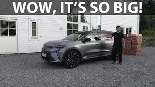 Renault Scenic E-Tech banana box test