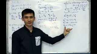 Parametrli tenglamalar sistemasi . 1-dars. Oq to’plam 1996-2007
