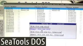 How to Save Hard Disk HDD with SeaTools for DOS [Fix Drive Tutorial]