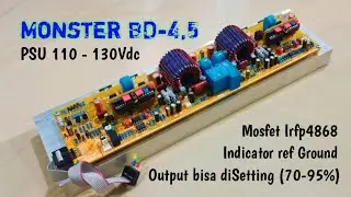 Class D BTL 110-130Vdc || Monster BD-4,5