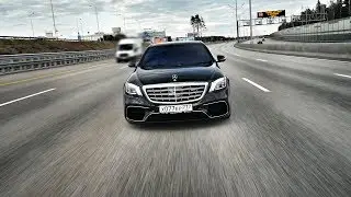 УГНАЛИ S63 AMG!! Stage 2 на 710 сил и гонка с A8L!