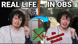 Greenscreen without a greenscreen! | Nvidia Broadcast OBS Setup/Review