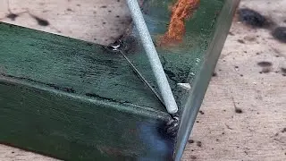 not everyone knows, the easiest trick is to learn to weld a thin square tube