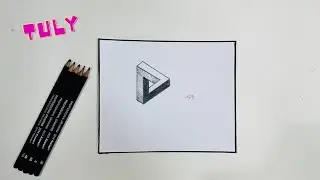 Draw An Optical Illusion Triangle