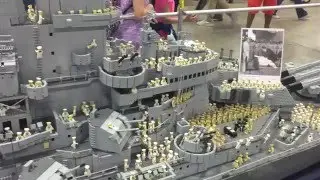 USS Missouri in LEGO