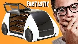 Super Robomart Car with Food Delivery at Home