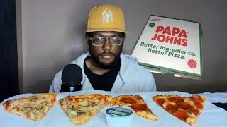 ASMR| Eating a Few Slices of Pizza! 🍕 (Mukbang)