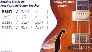 Stormy Weather Backing Track