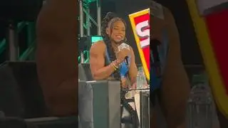 Bianca Belair talks about making her #WrestleMania40 outfit to coordinate with Jade Cargill & Naomi