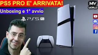 PS5 PRO E' ARRIVATA!!! - Unboxing & Recensione 1° avvio #ps5pro #sony #unboxing