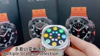 IP68 Waterproof Smartwatches Compass 300mAh Battery RDFIT App Dual Watch Bands Alloy Smart Z7 Ultra