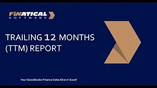 Trailing 12 Month Sales Report