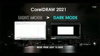 How to Change Dark Them in CorelDRAW | Black Theme | 
