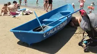 Центральный пляж Анапы. Отдых на Черном море. Лето 2019 и песок в трусах. Проблема с водорослями.