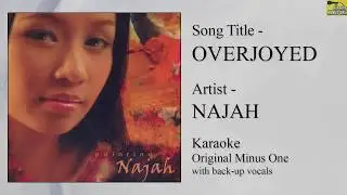Najah - Overjoyed (Karaoke - Original Minus One)