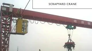How does a Scrapyard Crane Work?