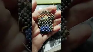 Нил из Лисьей норы(если правильно помню) из бисера #music #топ #live #амигурумиизбисера #бисер