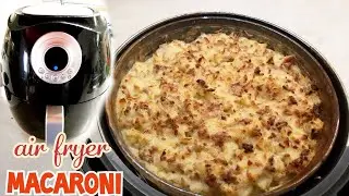 Air Fryer Baked Macaroni | Air Fryer Recipe | Lutong Bahay