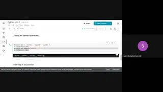 Python List Class 1