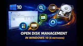 How to Open Disk Management in Windows 10 (6 Methods) | GearUpWindows Tutorial