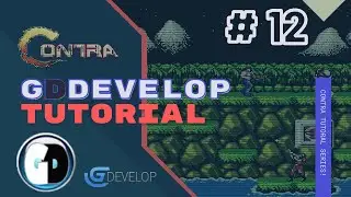 Gdevelop FREE VISUAL Game Engine: CONTRA Tutorial #12 - Bug Fixing and WEAPON SWITCH