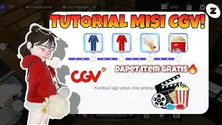 NEW MAP! TUTORIAL MISI CGV, DAPET 4 ITEM GRATIS😍|ZEPETO INDONESIA