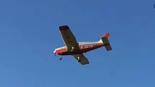G-OCTU  Piper PA-28-161 Cherokee Warrior II ❌ 👀 RAF Brize Norton ✈️👀🎥🆙 12/2/24 🎦❌👍 @redfox111