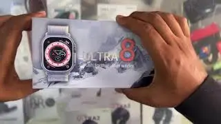Ultra 8 Sports Smart Watch Unboxing