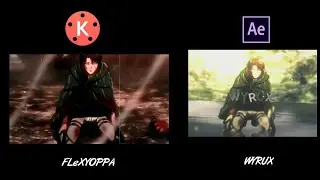 My kinemaster vs After effects // can you feel my heart - aot edit