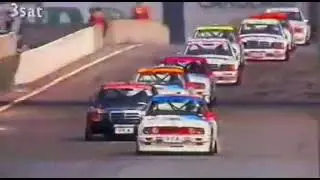 1991 DTM Golden era. MERCEDES BENZ W201 190E 2.5-16 EVO2 VS BMW E30 M3